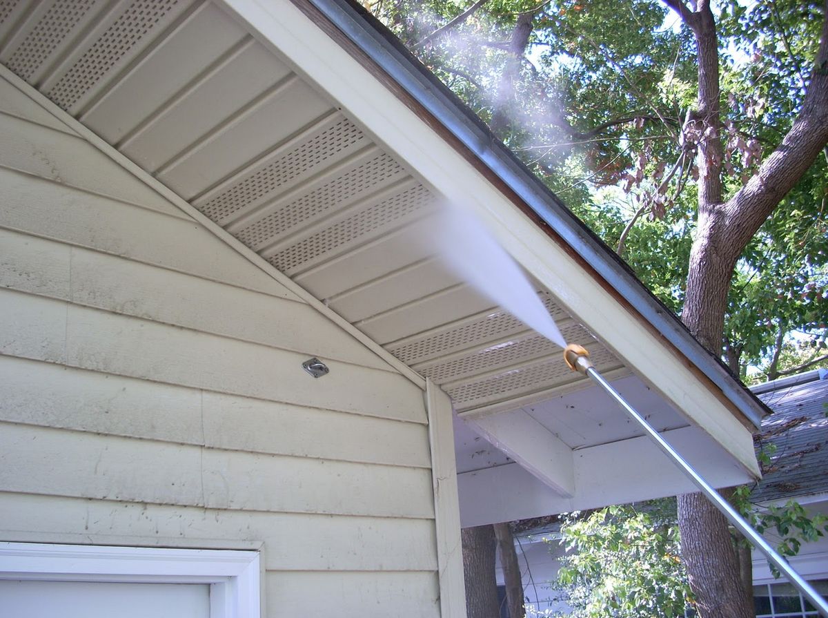 Soffit and Fascia Cleaning