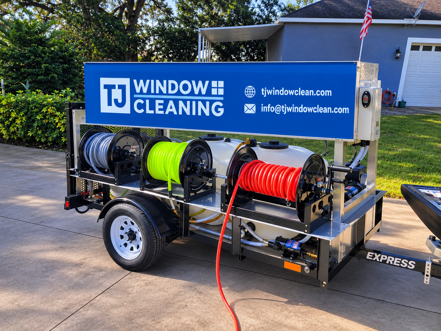 Window cleaning and exterior maintenance